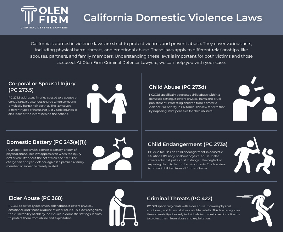 California domestic violence laws