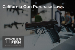 California gun purchase laws