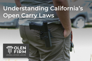 Understanding California's open carry laws