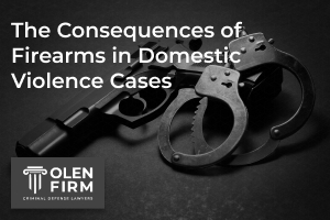 The consequences of firearms in domestic violence cases
