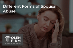 Different forms of spousal abuse