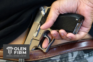 Where are you prohibited from carrying a concealed weapon in California