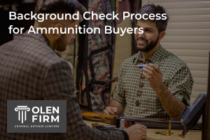 Background check process for ammunition buyers