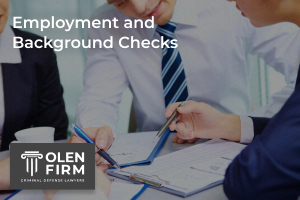 Enployment and background checks